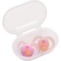 Chupeta Mundo Bita DIA&NOITE Silicone Ortodôntica T2 Blister com 02