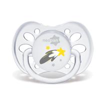 Chupeta Neopan Decorada Bico Ortodôntico Tamanho 1 Branco Chupeta Neopan Decorada Bico Ortodôntico Tamanho 1 Branco