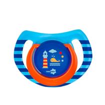 Chupeta Neopan Estampada Tamanho 2 Bico Ortodôntico Azul Farol