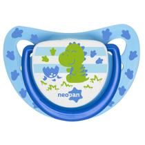 Chupeta Neopan F2 6m+ Azul Dino Bico Ortodontico 4881