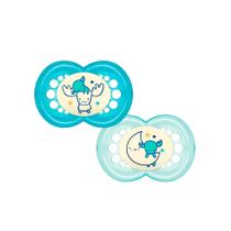 Chupeta Night & Days Boys com 2 Unidades - MAM Baby Chupeta Night & Days Boys com 2 Unidades - MAM Baby