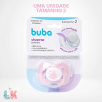 Chupeta Noturna Nuvem Rosa Tamanho 2