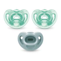 Chupeta NUK Comfy Orthodontic 0-6 Meses - Pacote com 3