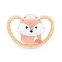 Chupeta Nuk Fase 1 (0 a 6 Meses) Space Silicone Ortodôntica com Ventilação