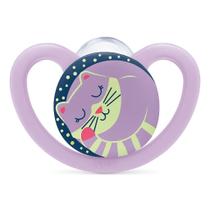 Chupeta Nuk Fase 2 Space Glow Girl