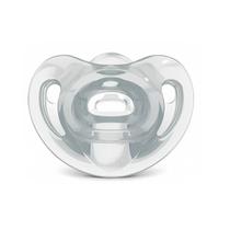 Chupeta Nuk Sensitive Bico Ortodôntico 100% Silicone com Estojo Macia 0-6 meses Fase 1 Chupeta Nuk Sensitive Bico Ortodôntico 100% Silicone com Estojo Macia 0-6 meses Fase 1