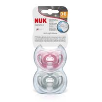 Chupeta NUK Sensitive Soft 100% Silicone (0-6M) Embalagem Dupla