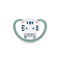 Chupeta Nuk Space Bico de Silicone Estojo Esterilizável Escudo Arejado Fase 3 Mais 18meses Bichinhos Chupeta Nuk Space Bico de Silicone Estojo Esterilizável Escudo Arejado Fase 3 Mais 18meses Bichinhos