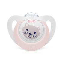 Chupeta NUK Star Girl Silicone 0-6 Meses