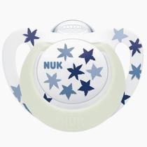 Chupeta Nuk Star Glow Boy Girl Oral fit Fase 2 Brilha no Escuro