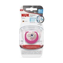 Chupeta Nuk Star Silicone Tam 2 6+m Girl S2