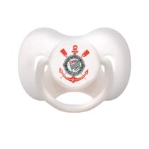 Chupeta Oficial do Corinthians Bico Assimétrico Tamanho 02 Livre de BPA Kids Gol