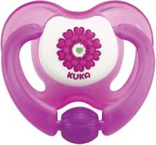 Chupeta Ortodôntica Kuka Lovely Tamanho 2 + 6 meses Rosa Chupeta Ortodôntica Kuka Lovely Tamanho 2 + 6 meses Rosa