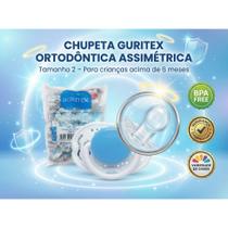 Chupeta Ortodôntica Silicone Guritex Tam 2 (6-12m) Kit 25 Unidades BPA Free Chupeta Ortodôntica Silicone Guritex Tam 2 (6-12m) Kit 25 Unidades BPA Free