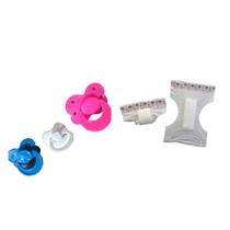 Chupeta para boneca 3 un + 10 fraldas para boneca faz xixi Combo ED1 Brinquedos