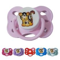 Chupeta Para Boneca Magnética Com Imã Totalmente Embutido Para Bebê Reborn Bico Várias Cores Desenhos