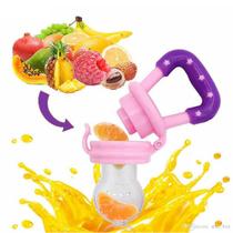 Chupeta Para Fruta Alimentação Bebe Silicone Infantil - Pimpolho