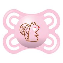 Chupeta Perfect Bico de Silicone 0m+ Rosa - MAM
