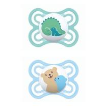 Chupeta Perfect Boys 2 Unidades Tam 1 (0-6m) MAM Chupeta Perfect Boys 2 Unidades Tam 1 (0-6m) MAM