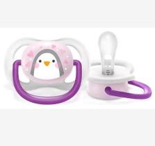 Chupeta Philips Avent Ultra Air 0 a 6 Meses Rosa Pinguim Chupeta Philips Avent Ultra Air 0 a 6 Meses Rosa Pinguim
