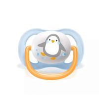 Chupeta Philips Avent Ultra Air 06 meses Pinguim Menino SCF081/03 1 unidade