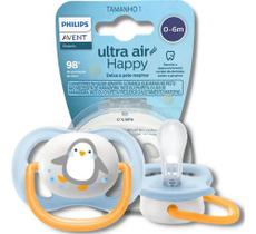 Chupeta Philips Avent Ultra Air Silicone 0-6 Meses Para Meninos