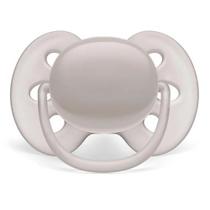 Chupeta Philips Avent Ultra Soft Cinza 6-18m 1 unidade Chupeta Philips Avent Ultra Soft Cinza 6-18m 1 unidade