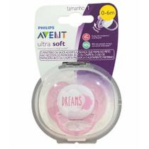 Chupeta philips avent ultra soft dreams 0-6 scf527/01