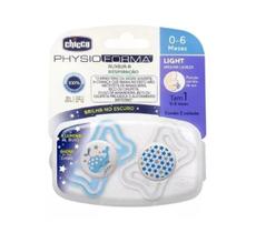 Chupeta Physio Forma Light Lumi (0 a 6m) 2 Unid. - Chicco Chupeta Physio Forma Light Lumi (0 a 6m) 2 Unid. - Chicco