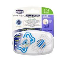 Chupeta Physio Forma Light Lumi (6 a 16m) 2 Unid. - Chicco