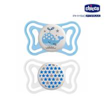Chupeta physio light (0-6m) Azul Chicco - 2 Unidades Chupeta physio light (0-6m) Azul Chicco - 2 Unidades