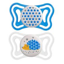 Chupeta Physio Light Porco Espinho Azul 16-36M - Chicco Chupeta Physio Light Porco Espinho Azul 16-36M - Chicco