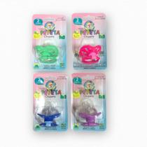 Chupeta plus ortodontica/redonda de silicone(1122/1123)