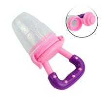 CHUPETA PORTA FRUTAS MORANGO, UVA, ENTRE OUTROS cor: rosa