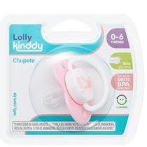 Chupeta Redonda Rosa T1 4811 Bona Lolly