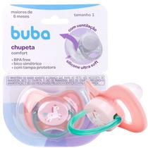 Chupeta Rosa Comfort Tamanho 1 Unicórnio Magico 22383 - Buba