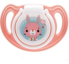 Chupeta Rosa Tam. 2 First Moments Soft Fisher Price - Bb1034 Cor Rosa Período De Idade 6-18m Nome Do Desenho Animais