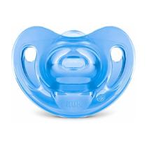 Chupeta Sensitive Soft 100% Silicone Menino Azul - NUK
