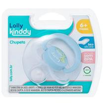 Chupeta Silicone Orto Azul T2 Zoo 5015-01 - Lolly Kinddy Chupeta Silicone Orto Azul T2 Zoo 5015-01 - Lolly Kinddy