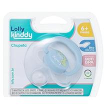 Chupeta Silicone Orto Azul T2 Zoo 5015 - Lolly
