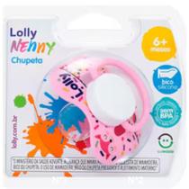 Chupeta Silicone Orto Rosa T2 Zoo Borboleta 4515 - Lolly