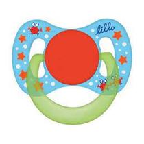 Chupeta Silicone Ortodôntico Lillo Baby Funny +6M