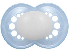 Chupeta Silicone Ortodôntico MAM Original - Azul 6 Meses Chupeta Silicone Ortodôntico MAM Original - Azul 6 Meses