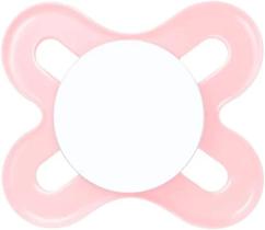 Chupeta Silicone Ortodôntico Simétrico MAM Start - Rosa 0 a 2 Meses