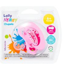 Chupeta Silicone Redonda Rosa T2 4012 Lolly