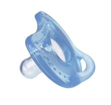 Chupeta Silicone Soft Confort Bico Redondo 0-6M Azul - Kuka