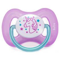Chupeta - Silicone Ultra Soft - 6m - Comfort - Unicórnio Rosa - Buba Chupeta - Silicone Ultra Soft - 6m - Comfort - Unicórnio Rosa - Buba