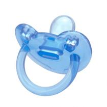 Chupeta Soft 100% Silicone Orto Fase 1º kuka azul