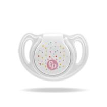 Chupeta Soft Bolinhas Rosa Fisher Price 0 a 6 meses
