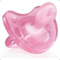 Chupeta Soft Rosa Physio Forma 6-16 Meses Chicco Chupeta Soft Rosa Physio Forma 6-16 Meses Chicco